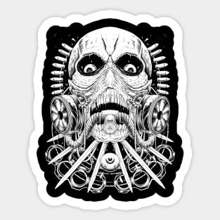 Skull Ammo Sticker